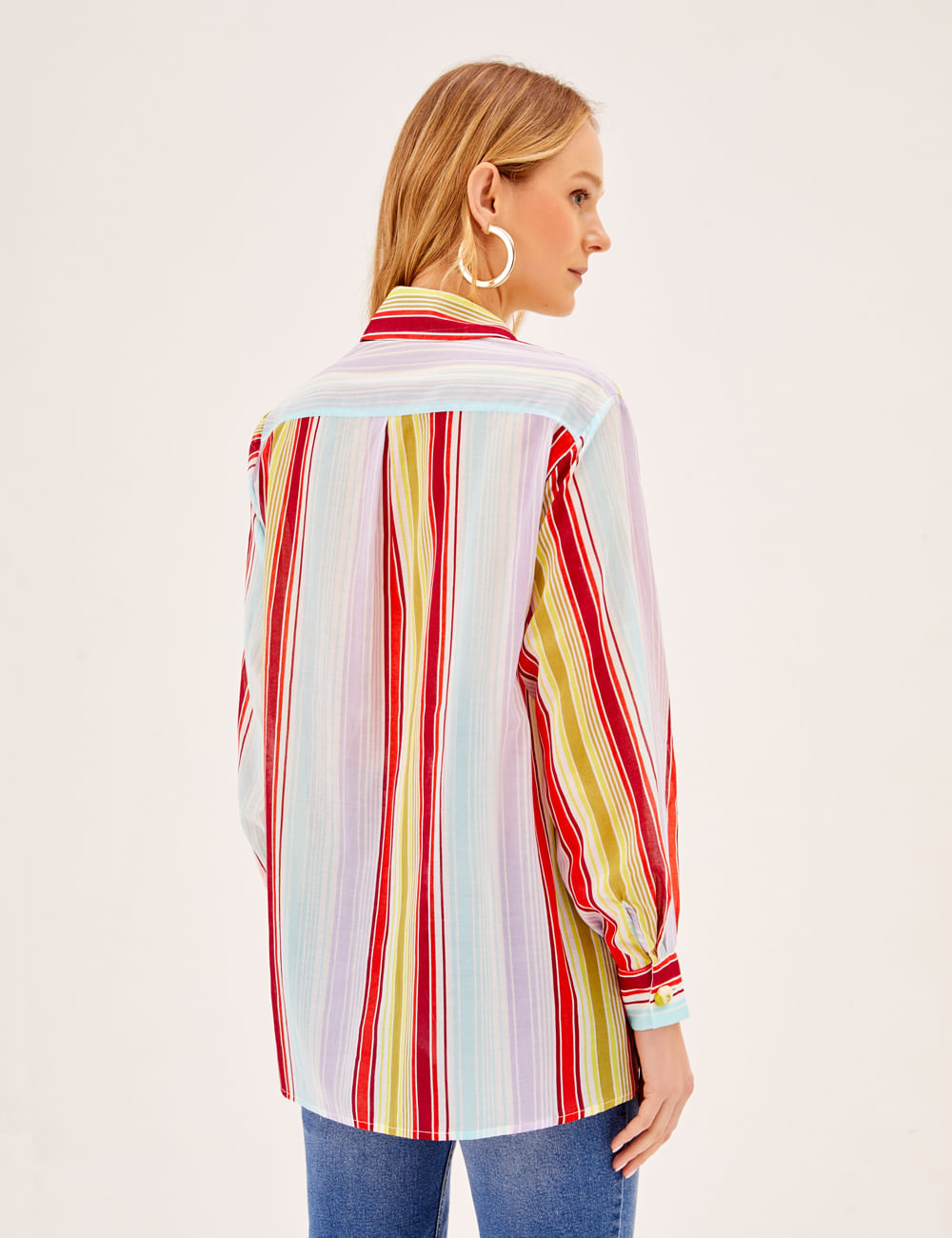 Camisa Estampa Giz - Maria Filo