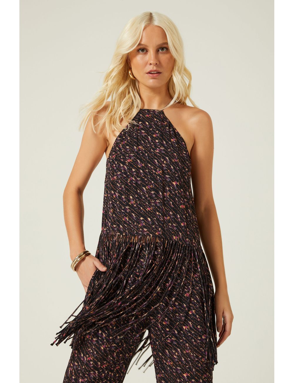 Blusa Ggt Estampa Caicos