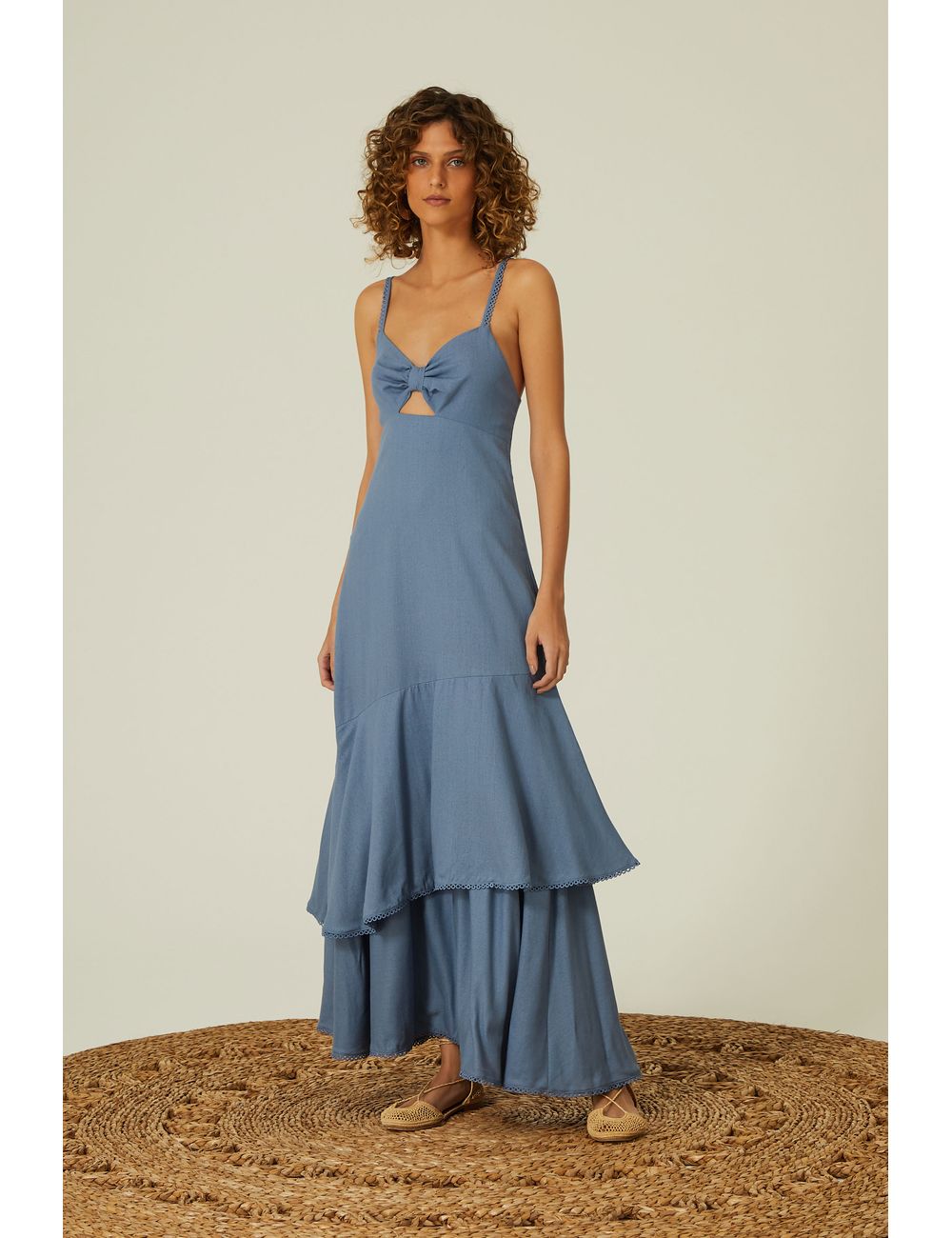 Vestido Detalhe Renda