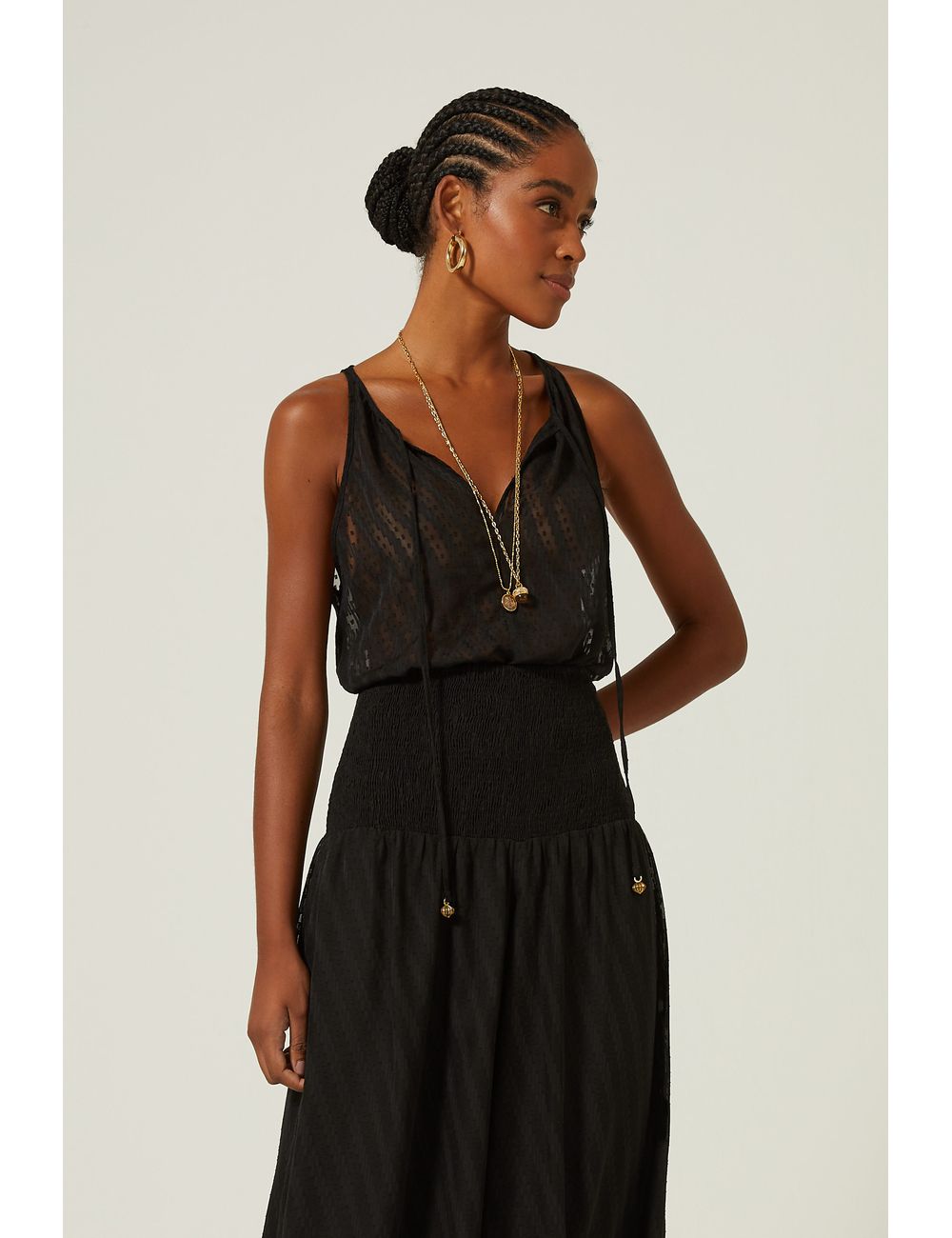 Blusa Jacquard Acropole