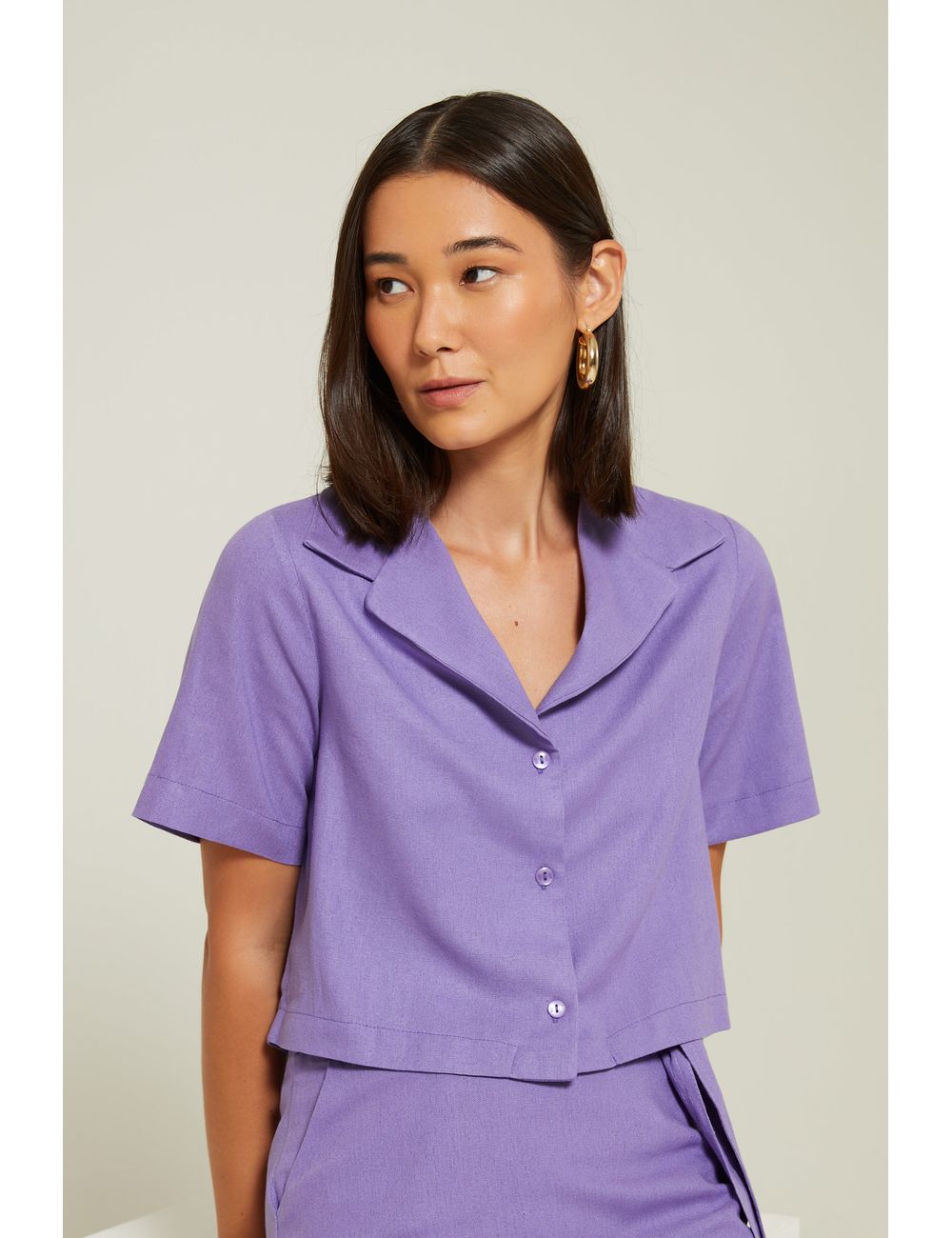 Camisa Cropped