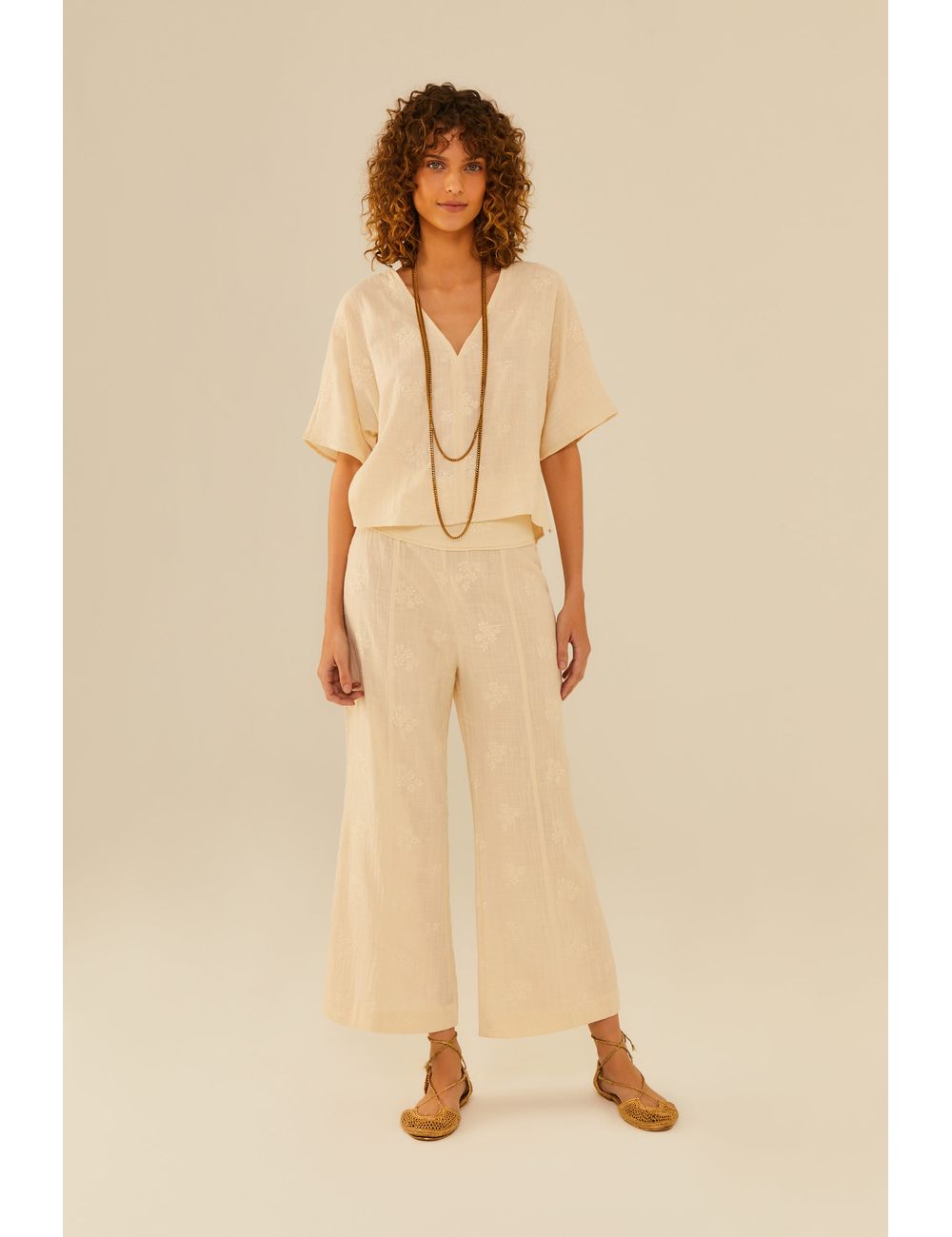 Calça Bordado Sigri