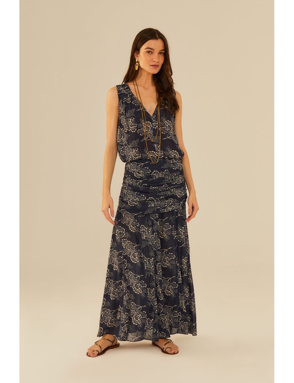 Saia Ggt Estampa Lótus