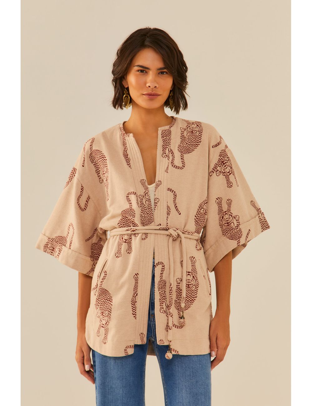 Kimono Jacquard Miragem