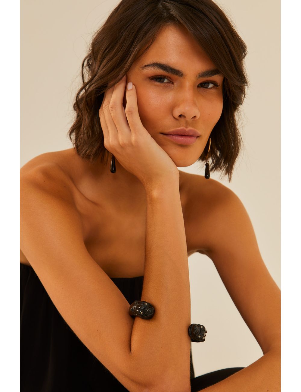 Pulseira Resina Dragão – Preto / U