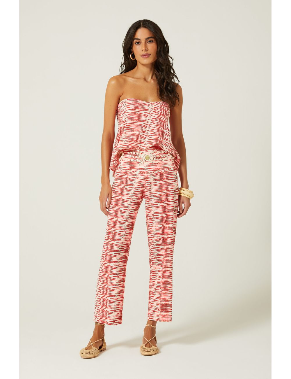 Calça Estampa Santorini