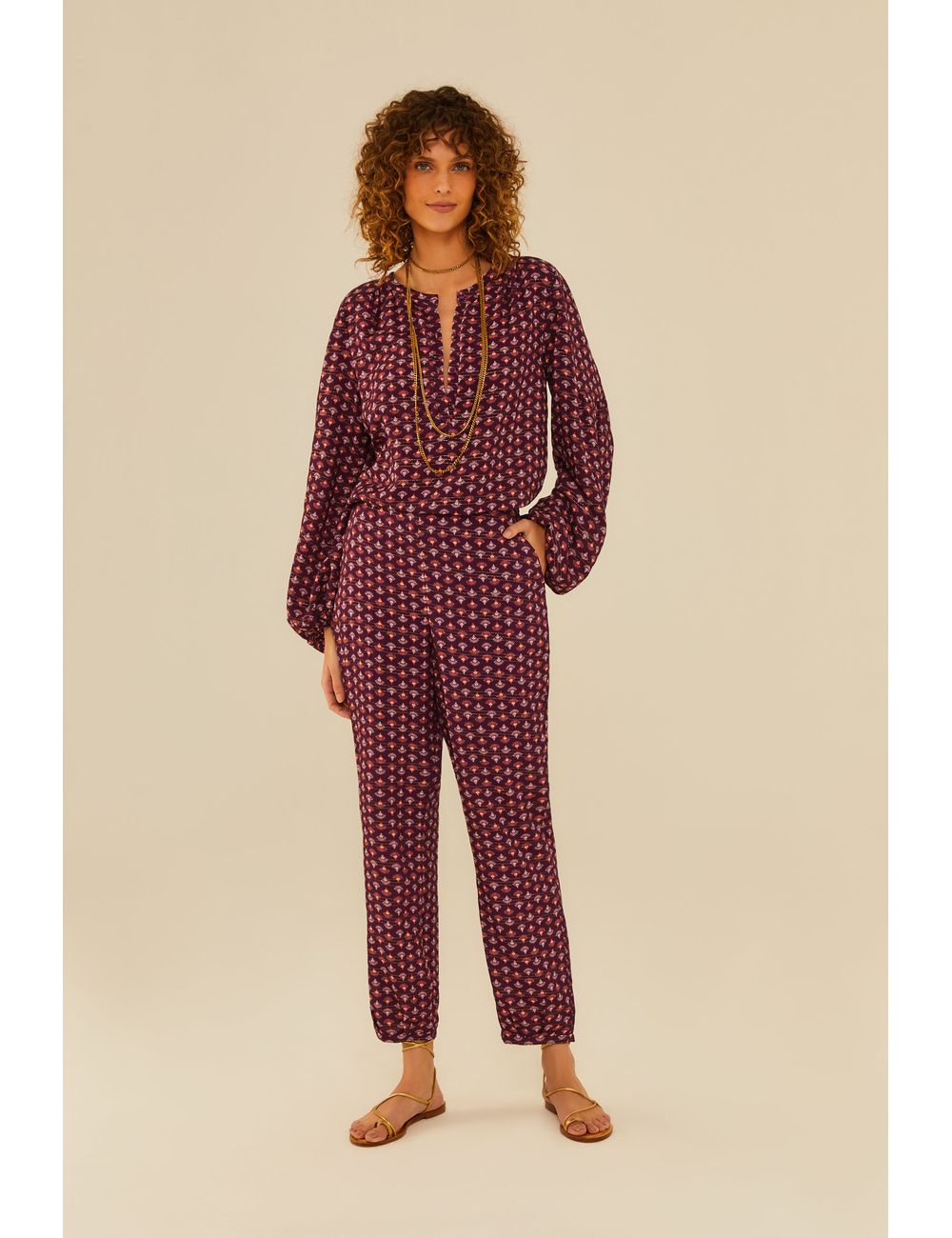 Calça Estampa Ventania