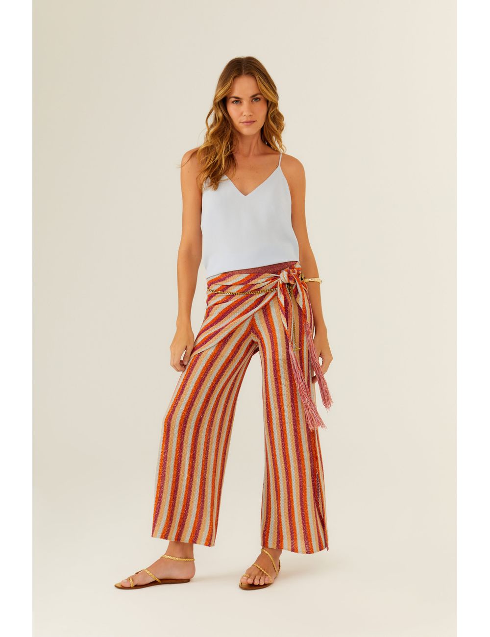 Calça Tricot Multicolor