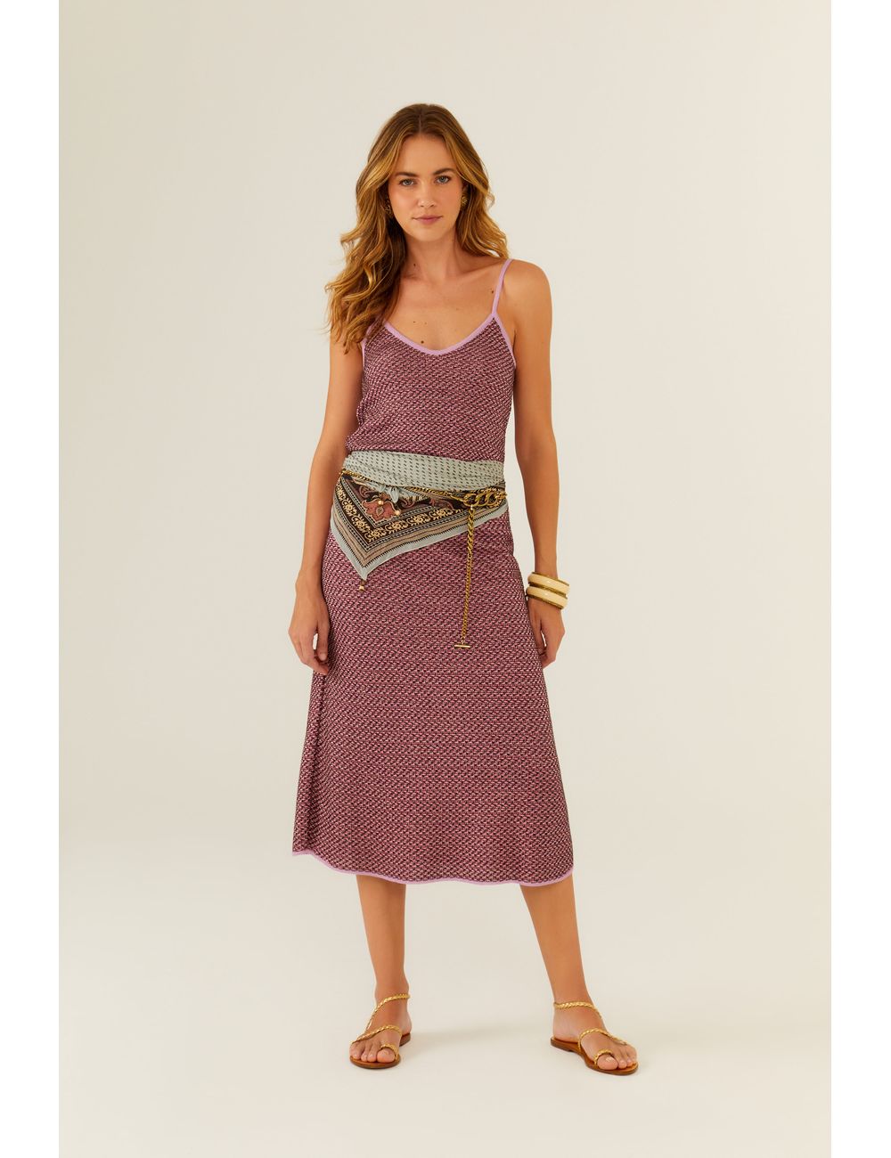 Saia Tricot Blend De Fios