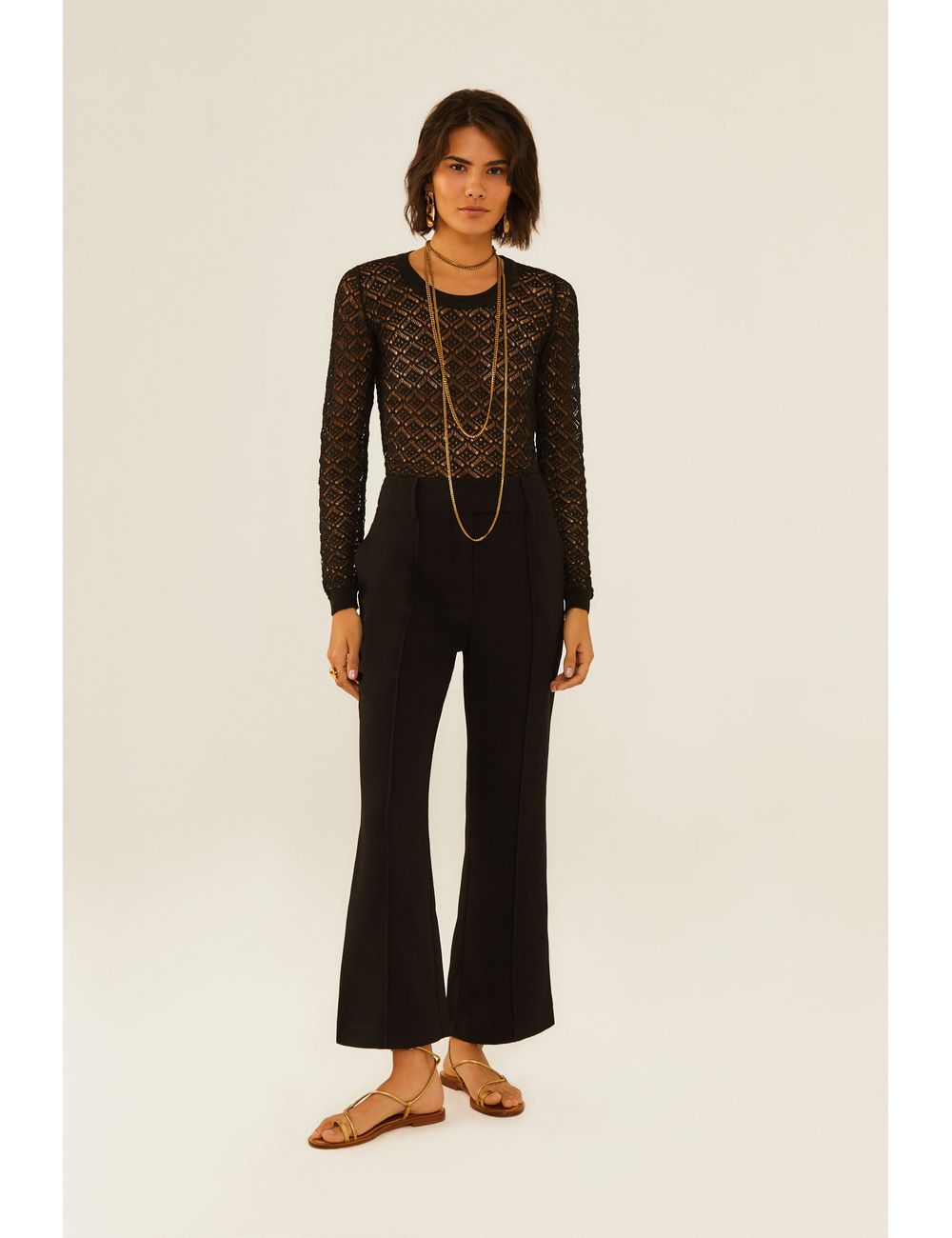 Calça Alfaiataria Crepe