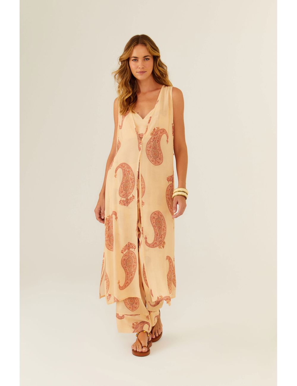 Túnica Ggt Paisley Grande