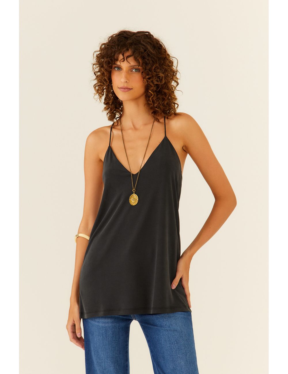 Regata Alcinha Cupro