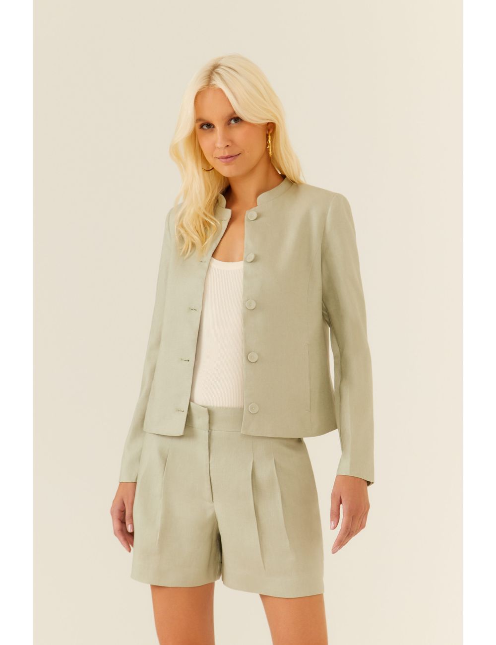 Jaqueta Alfaiataria Linho