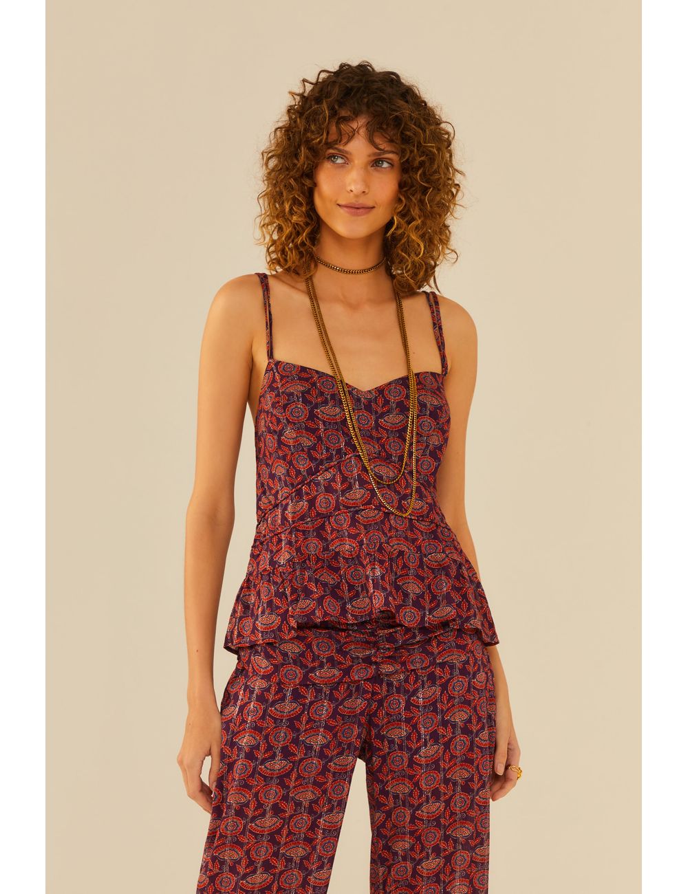 Blusa Estampa Thai