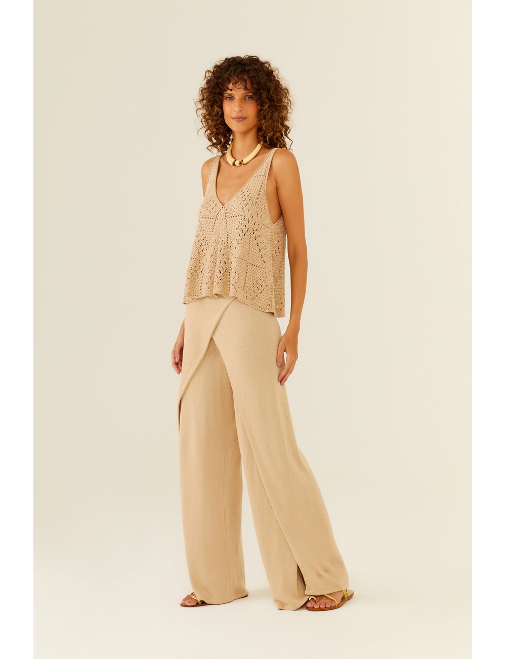 Calça Tricot Pareô