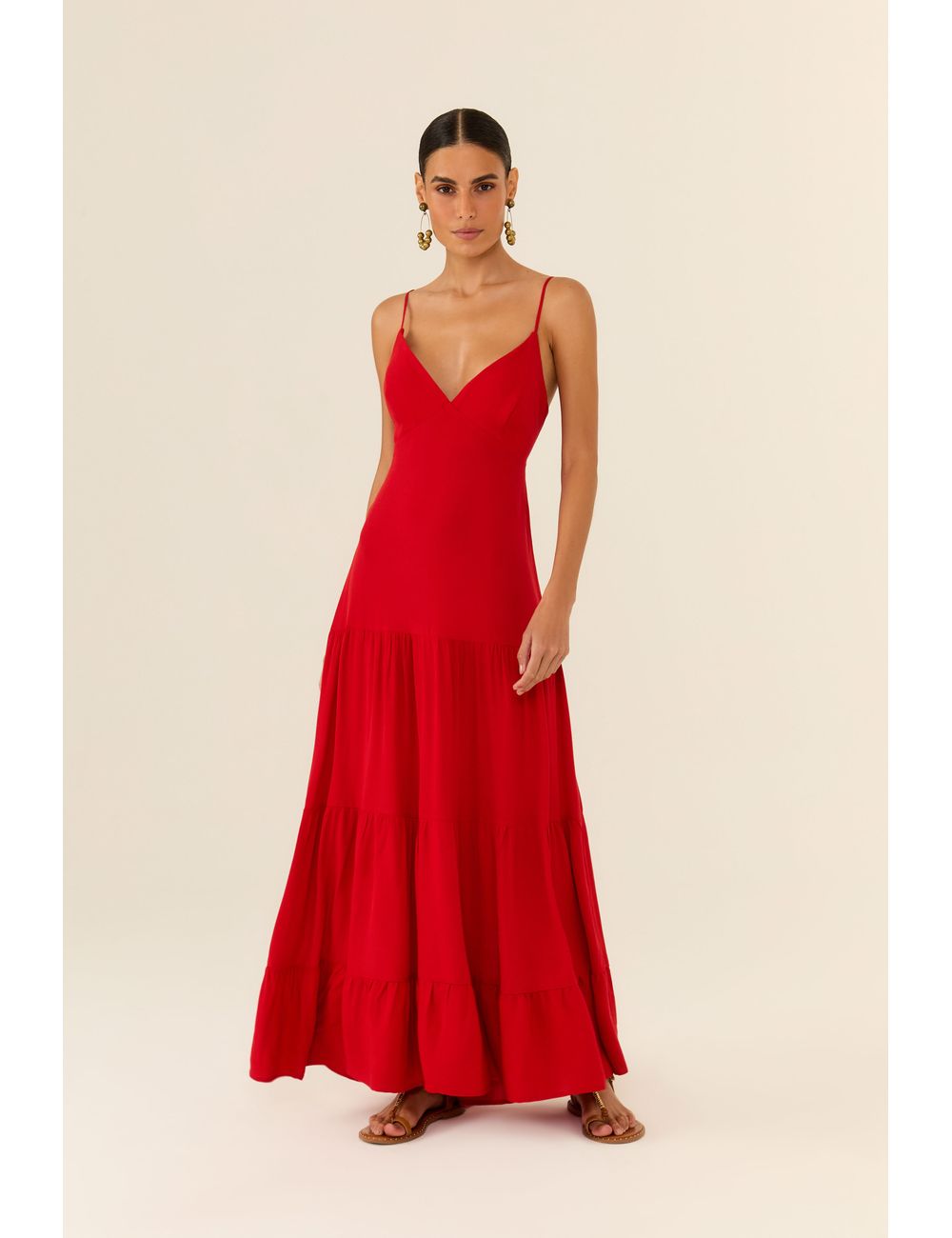 Vestido Longo Recortes