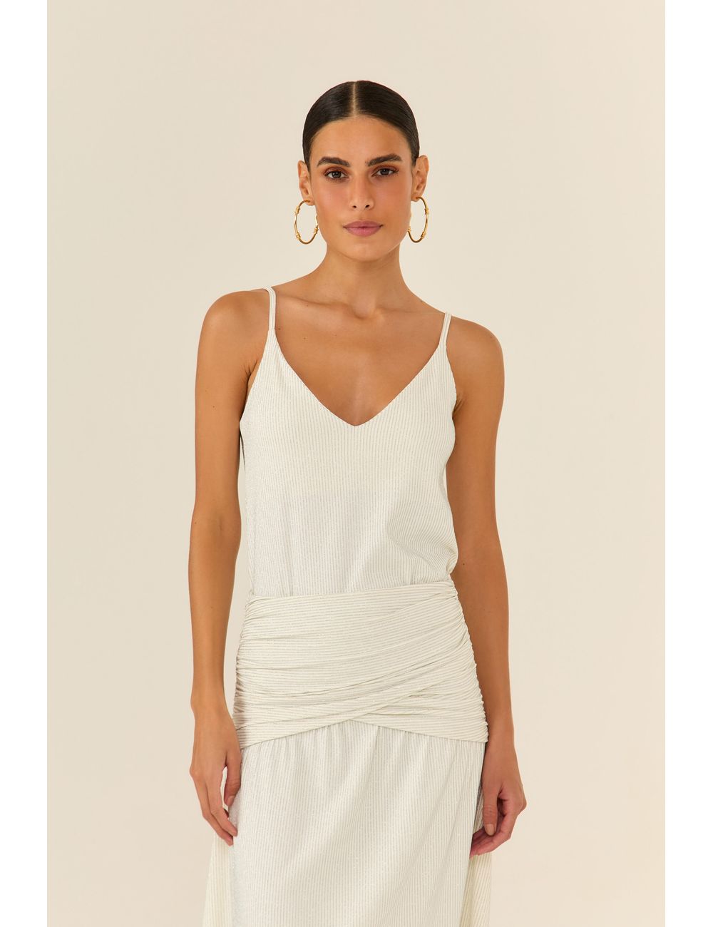 Blusa Solta Alcinha Lurex