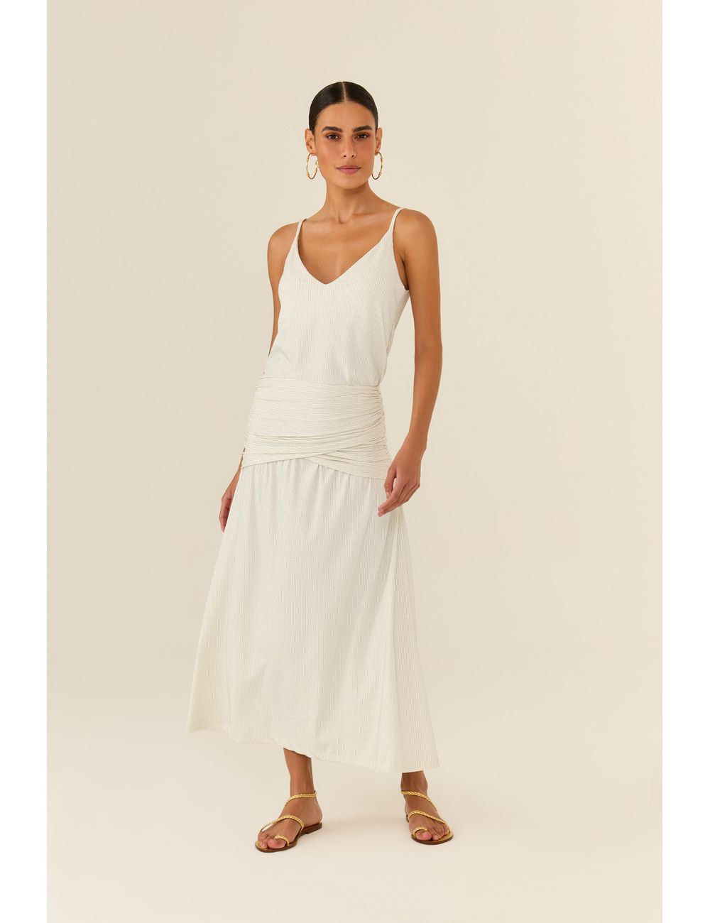 Saia Pala Listra Lurex