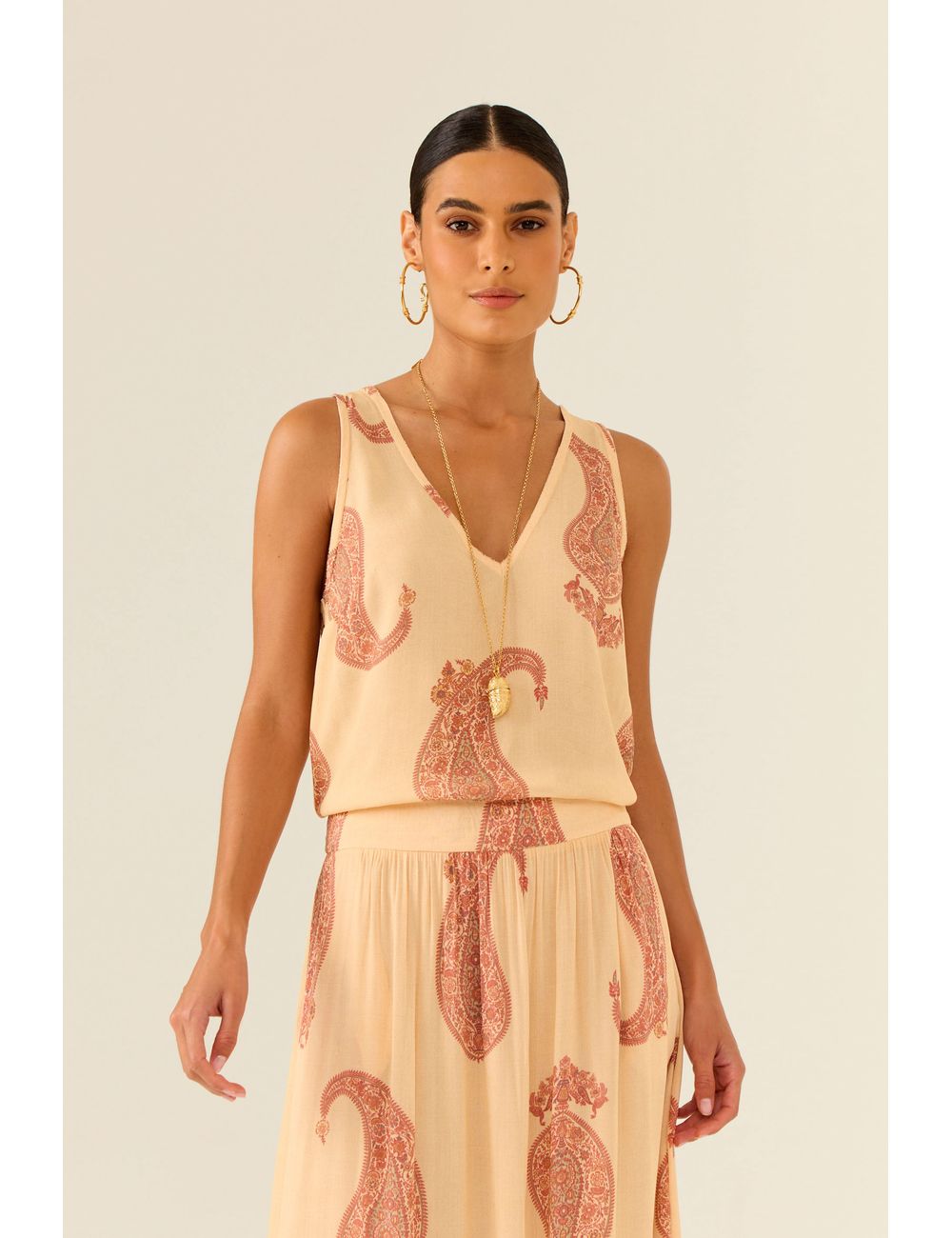 Regata Ggt Estampa Paisley