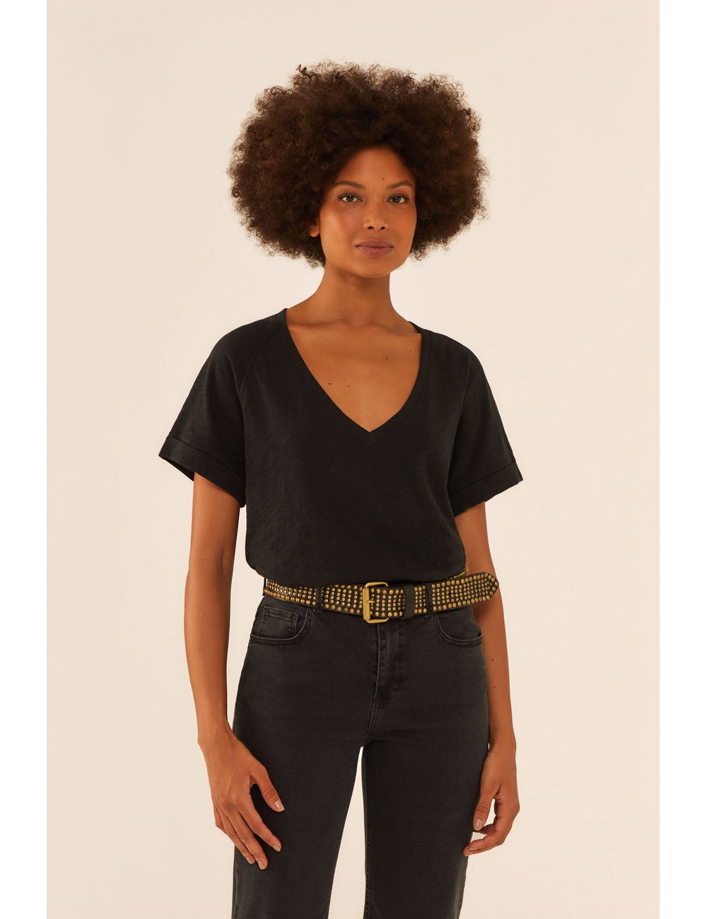 Blusa Raglan Manga Curta