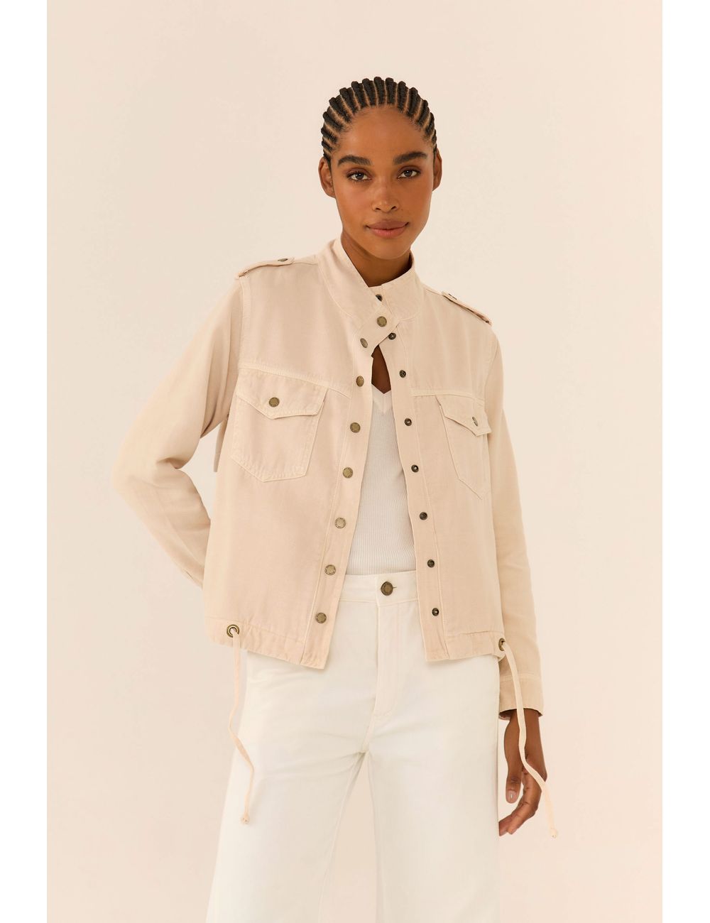 Jaqueta Sarja Túnel e Alhetas