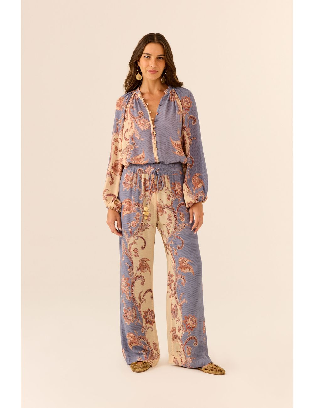 Calça Ggt Estampa Cassis