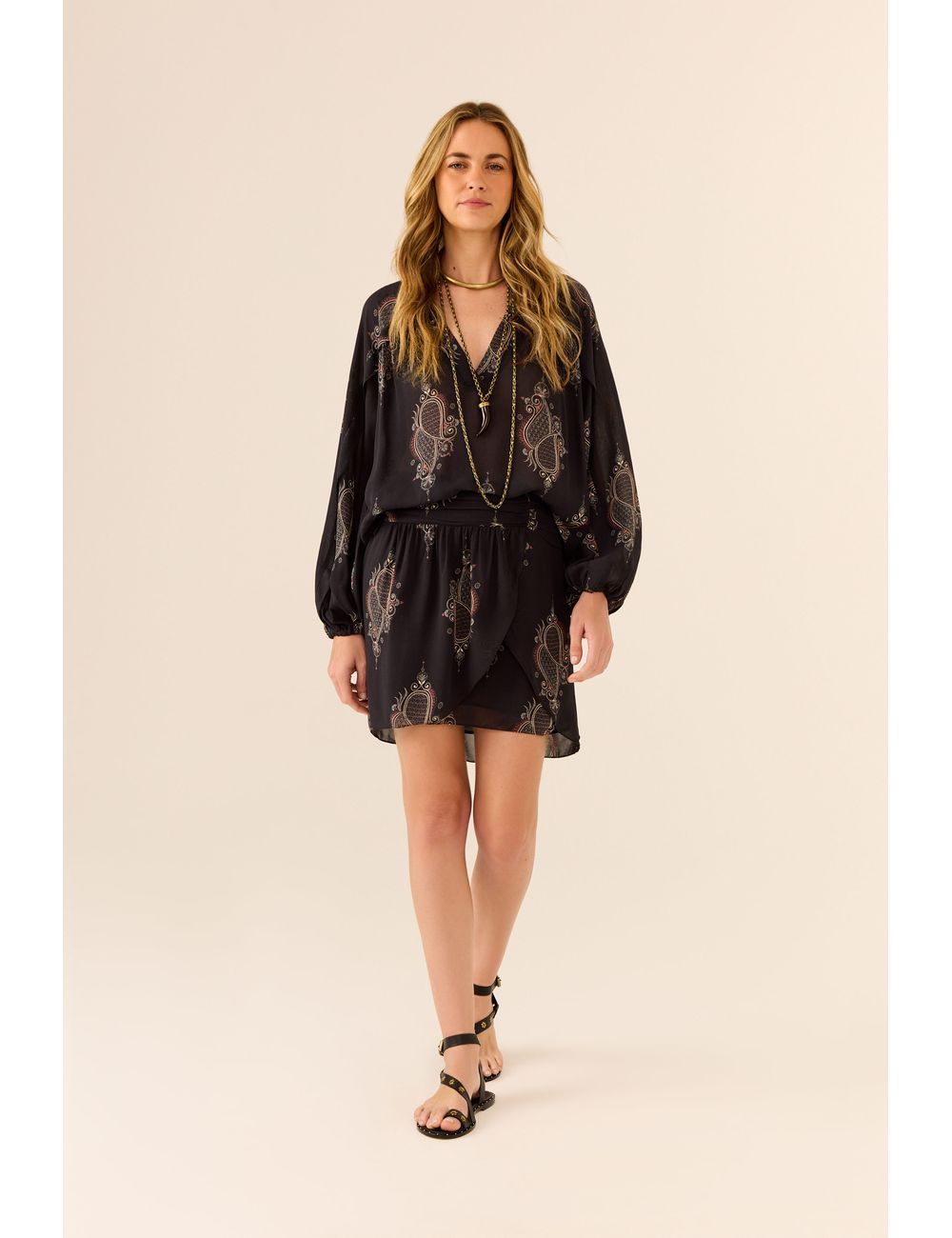 Saia Curta Ggt Estampa Eclat