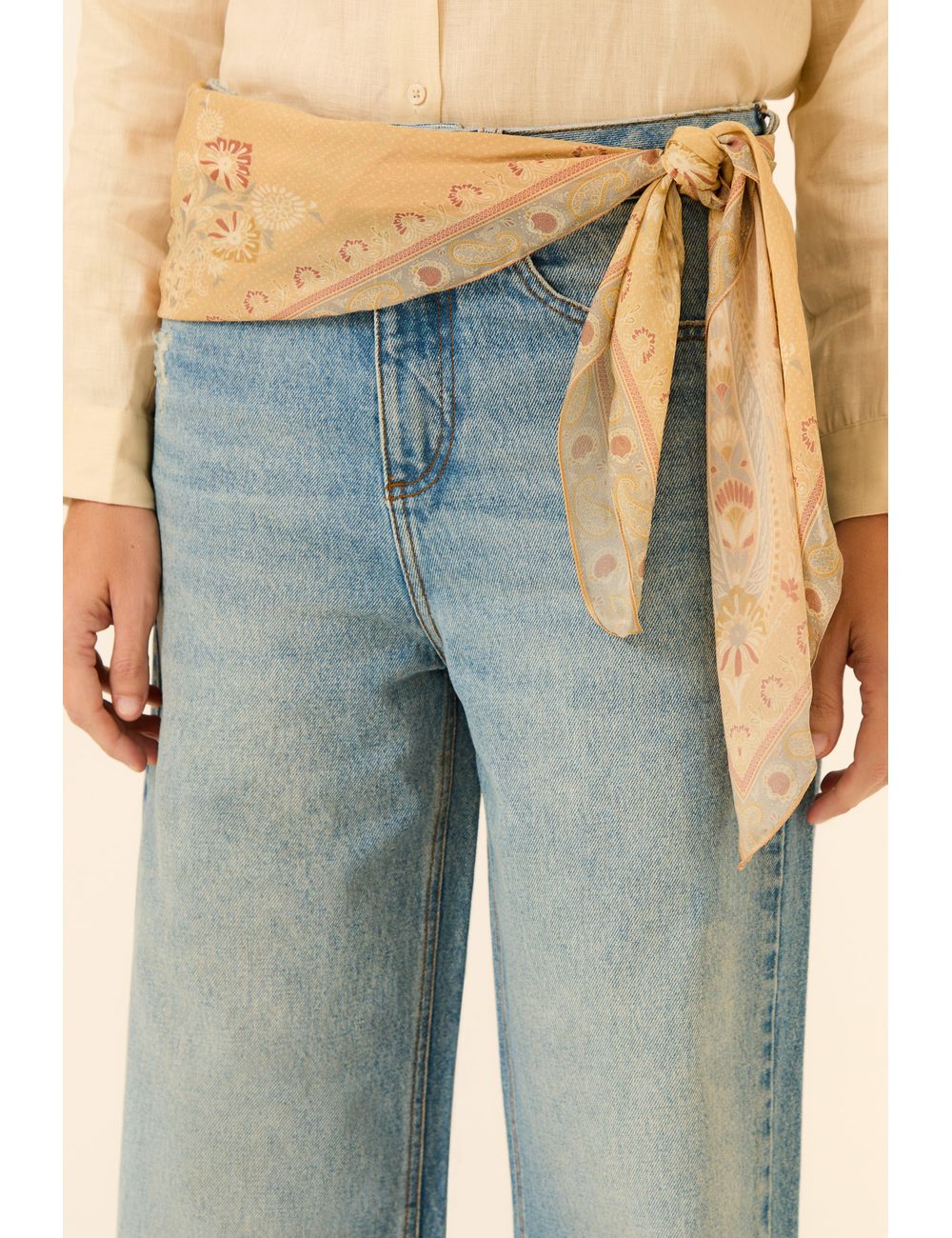 Lenço Estampa Isha - Est Lenco Isha $ / U