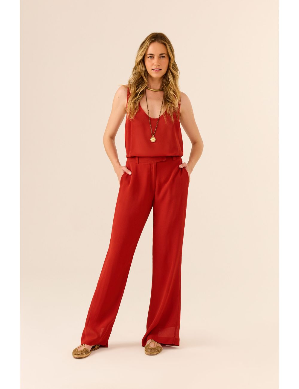 Calça Ggt Mini Flare