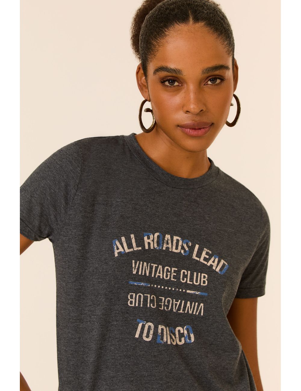 Blusa Silk Vintage Club