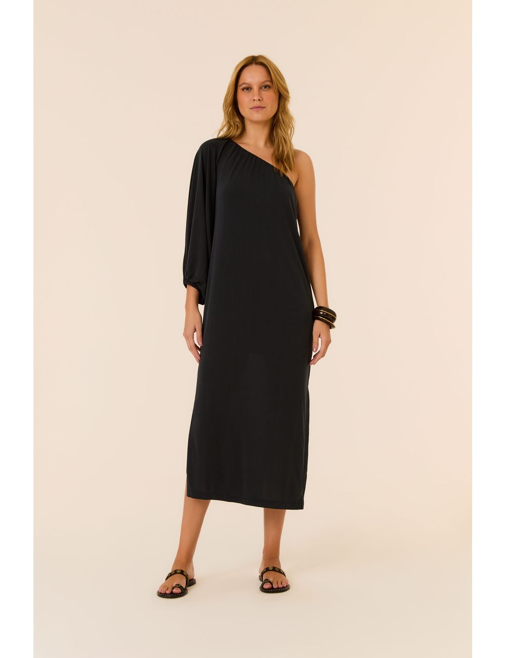 Vestido Ombro Só Bufante