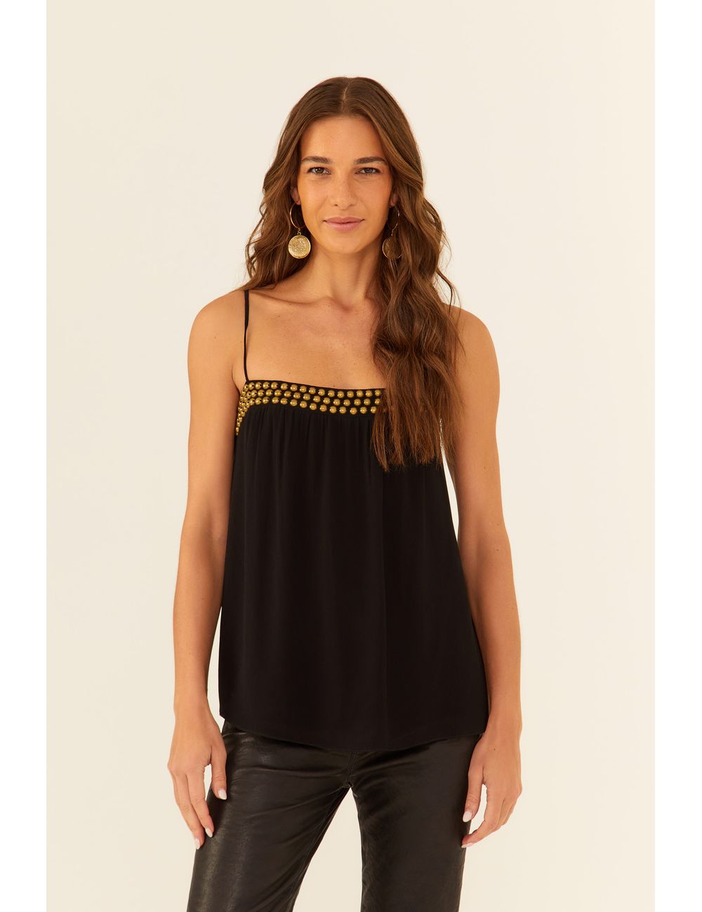 Blusa De Alça Ggt Metais