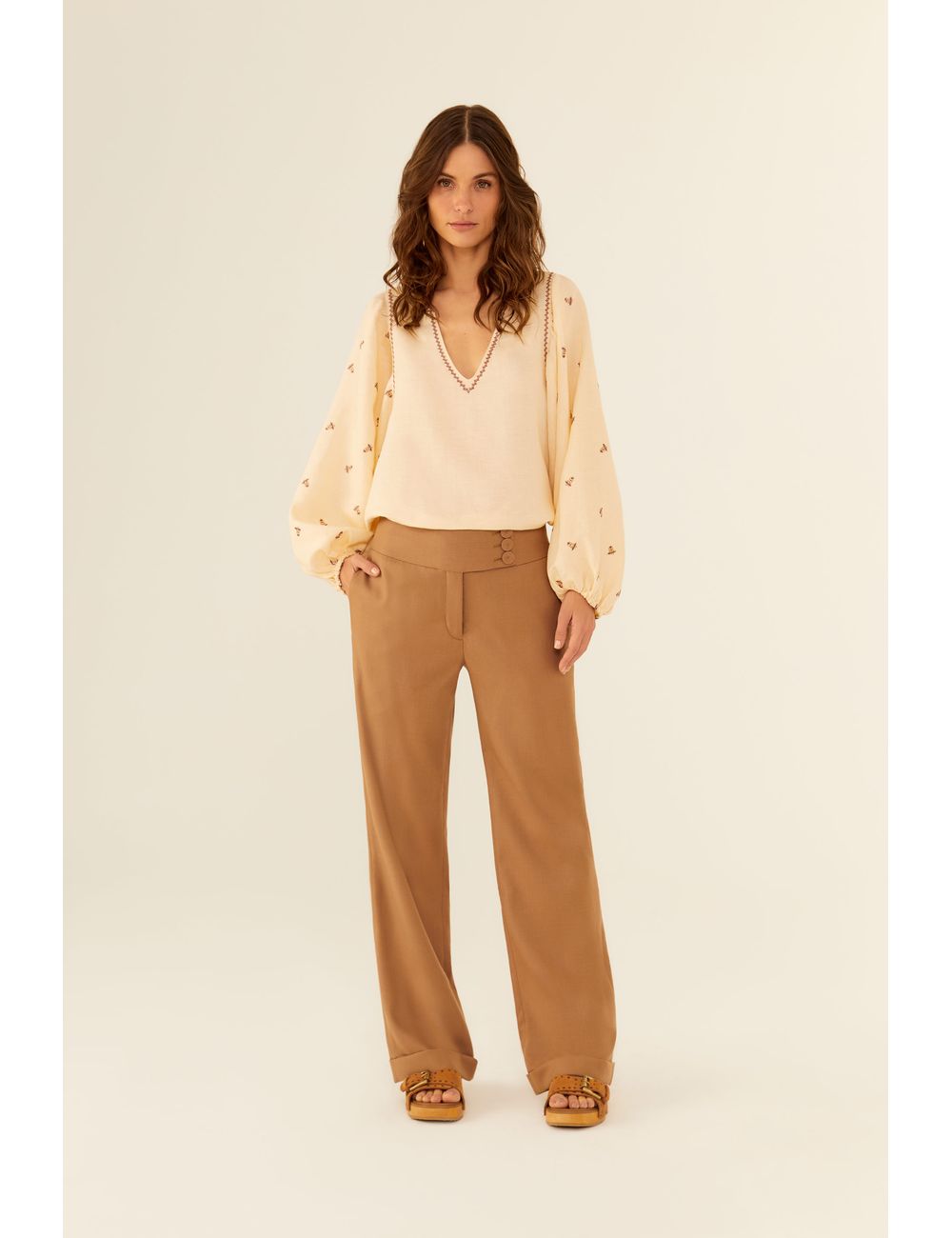 Calça Alfaiataria Lã