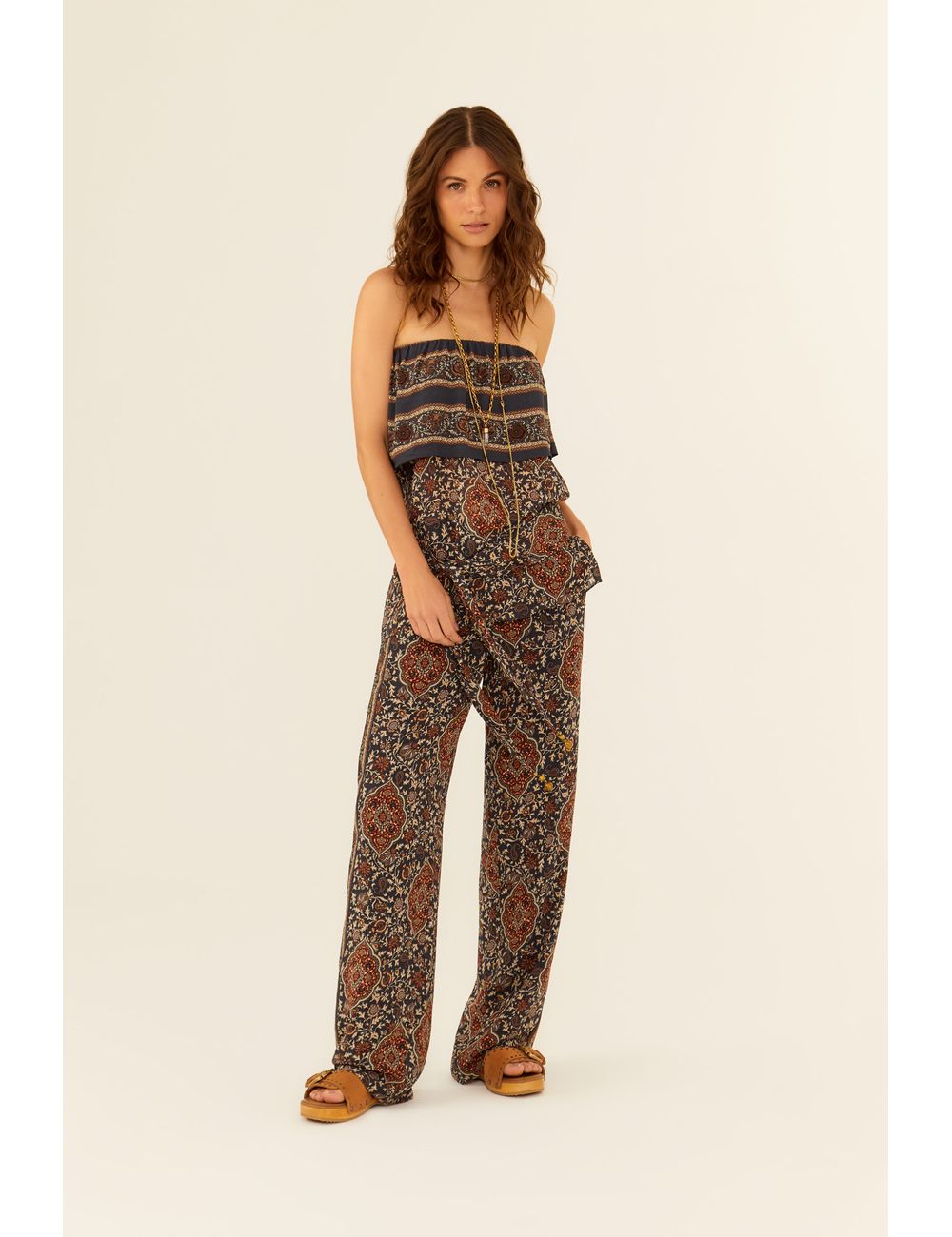 Calça Ggt Estampa Valência Zafira