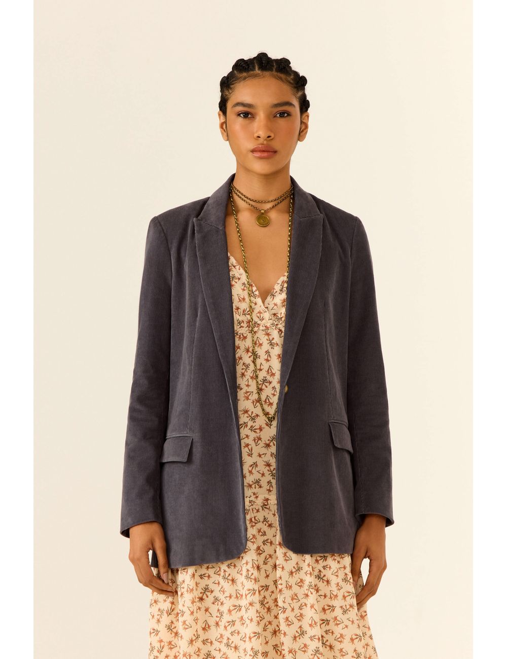 Blazer Sarja Veludo Cotelê