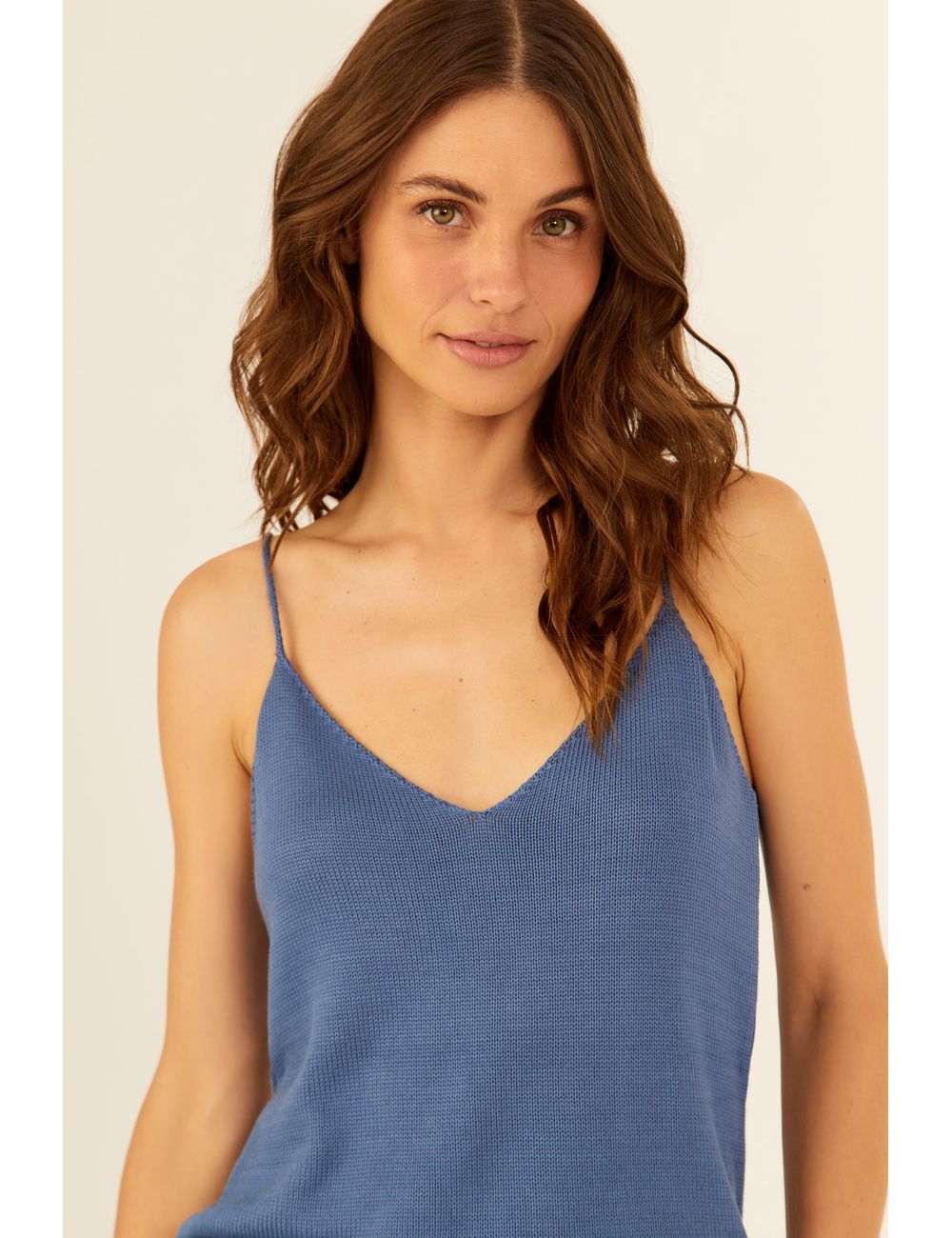 Blusa Tricot Alcinha