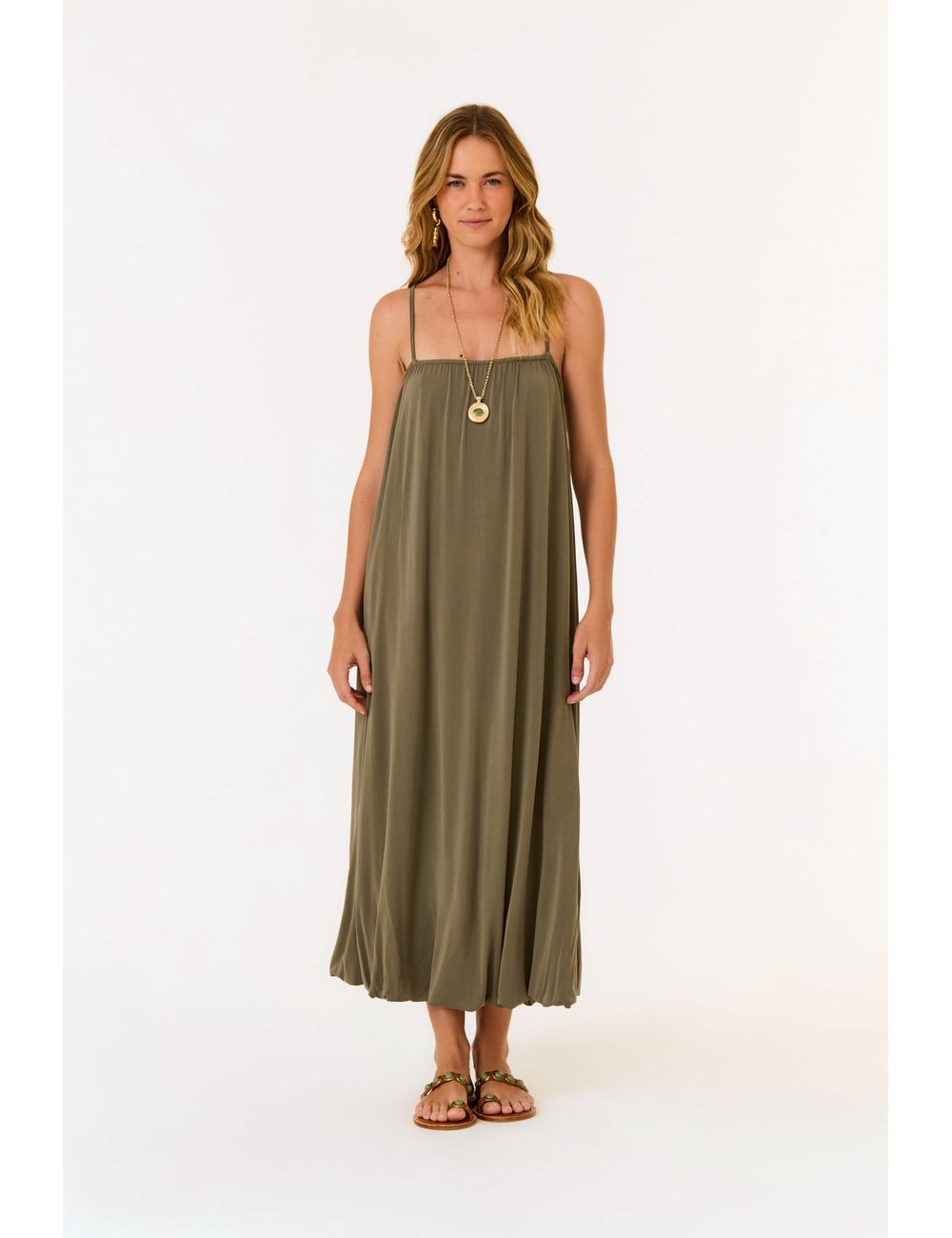 Vestido Midi Balonê