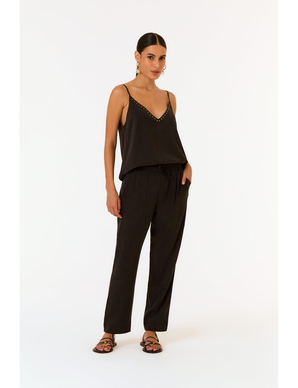 Calça Cós Elástico