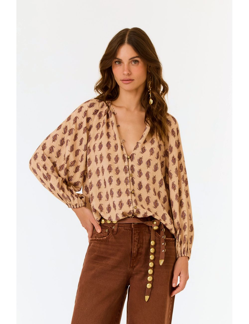 Blusa Estampa Hippie Compose