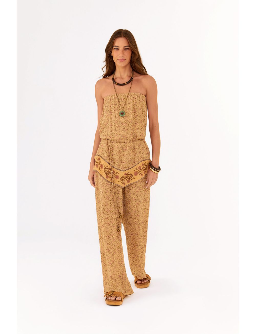 Macacão Ggt Estampa Azaleia Mini