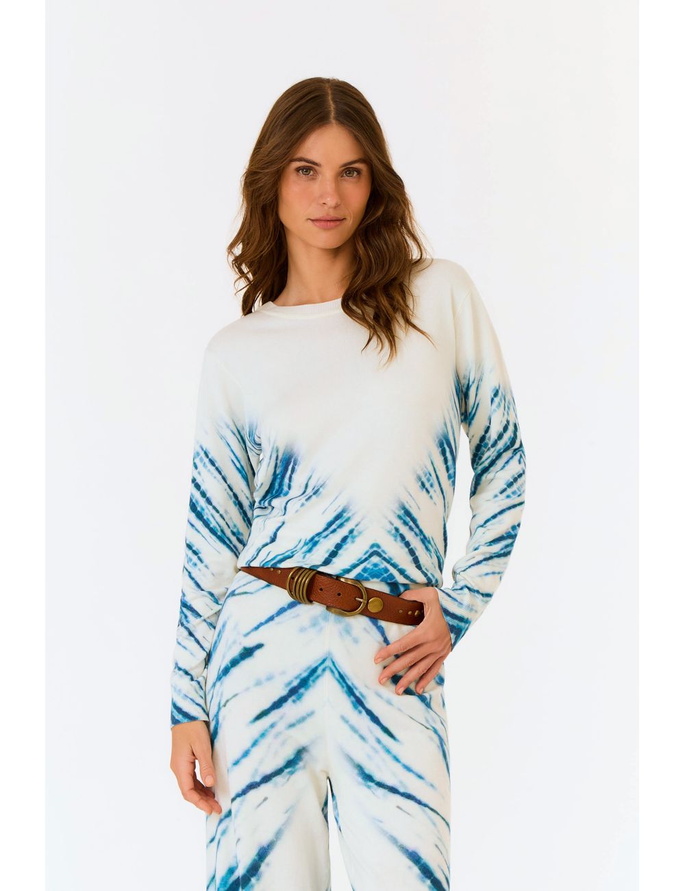 Blusa Tricot Tie Dye