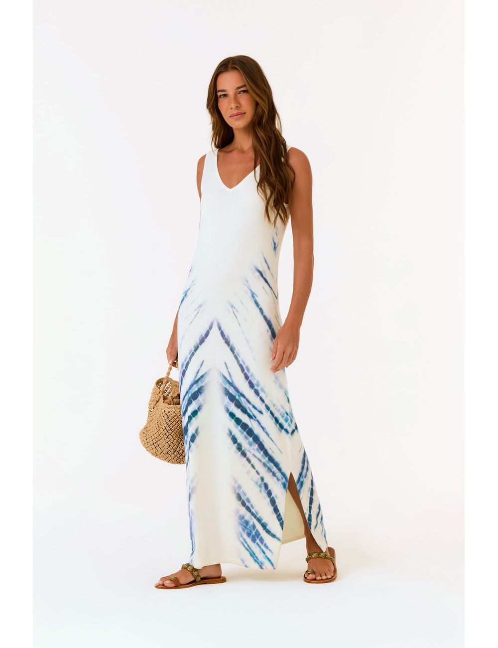 Vestido Tricot Tie Dye
