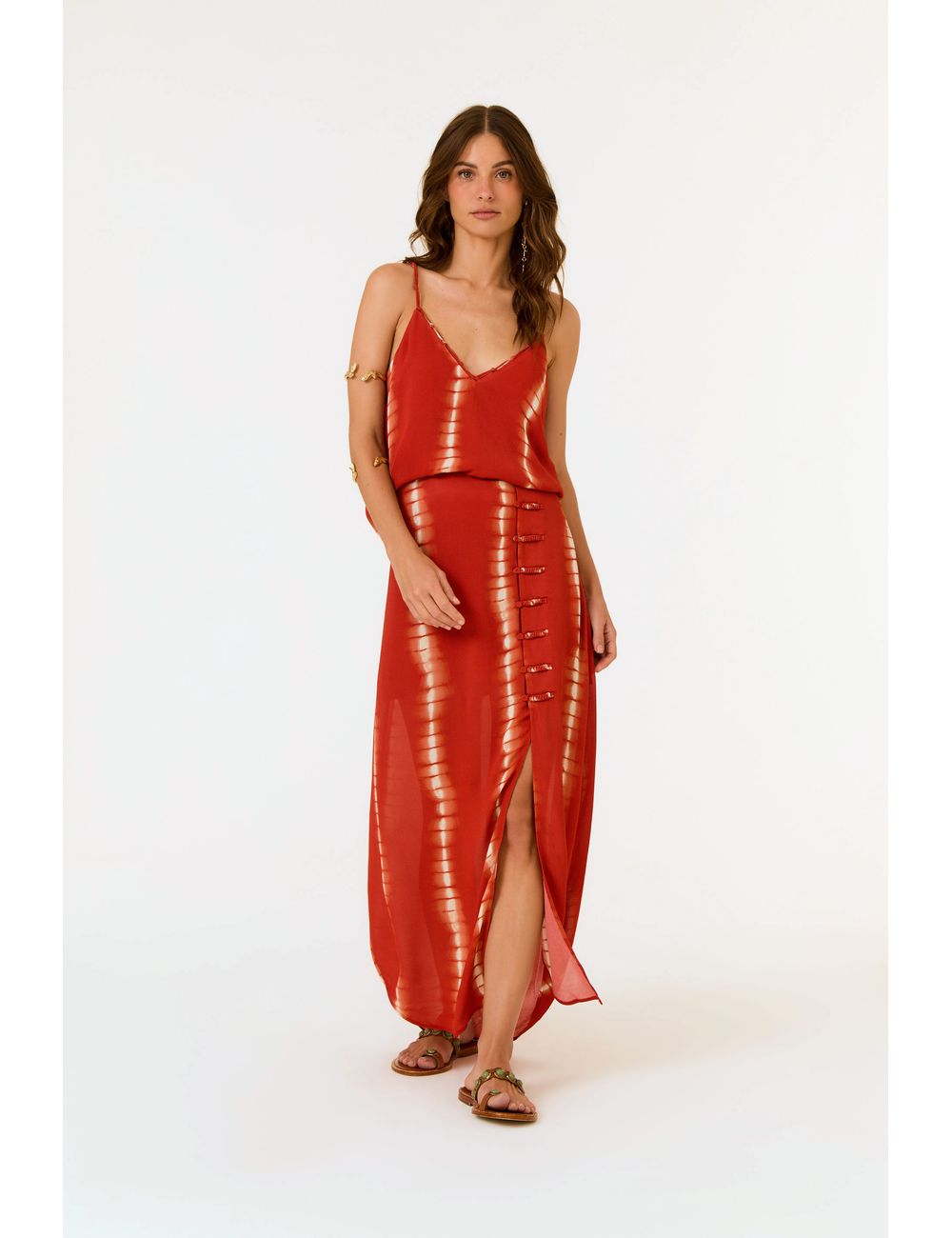 Saia Midi Ggt Estampa Balangan