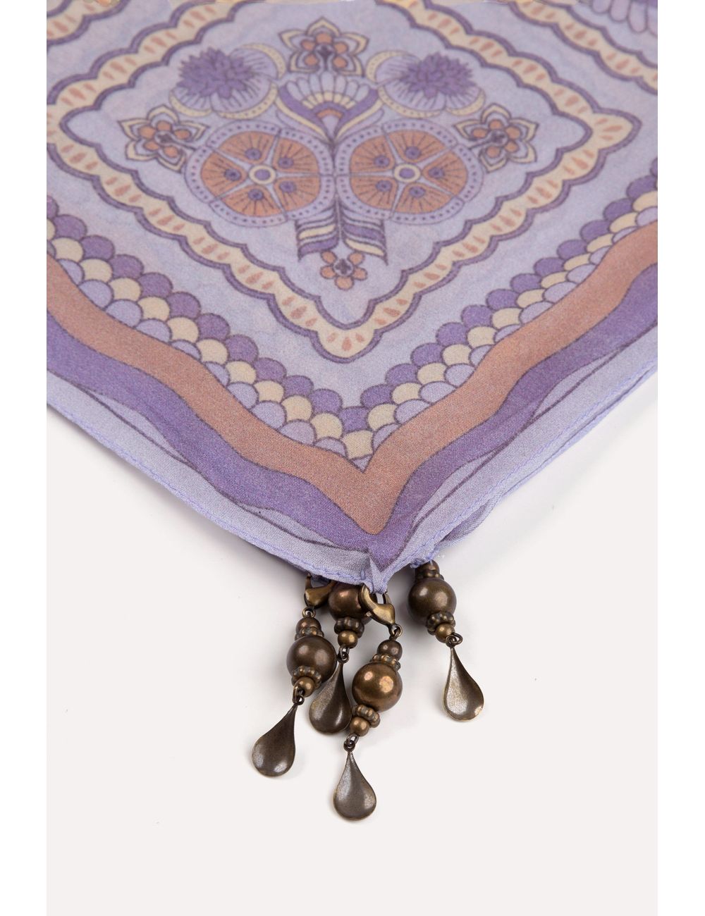 Lenço Estampa Blend Lilás - Est Lenco Blend Lilas $ / U