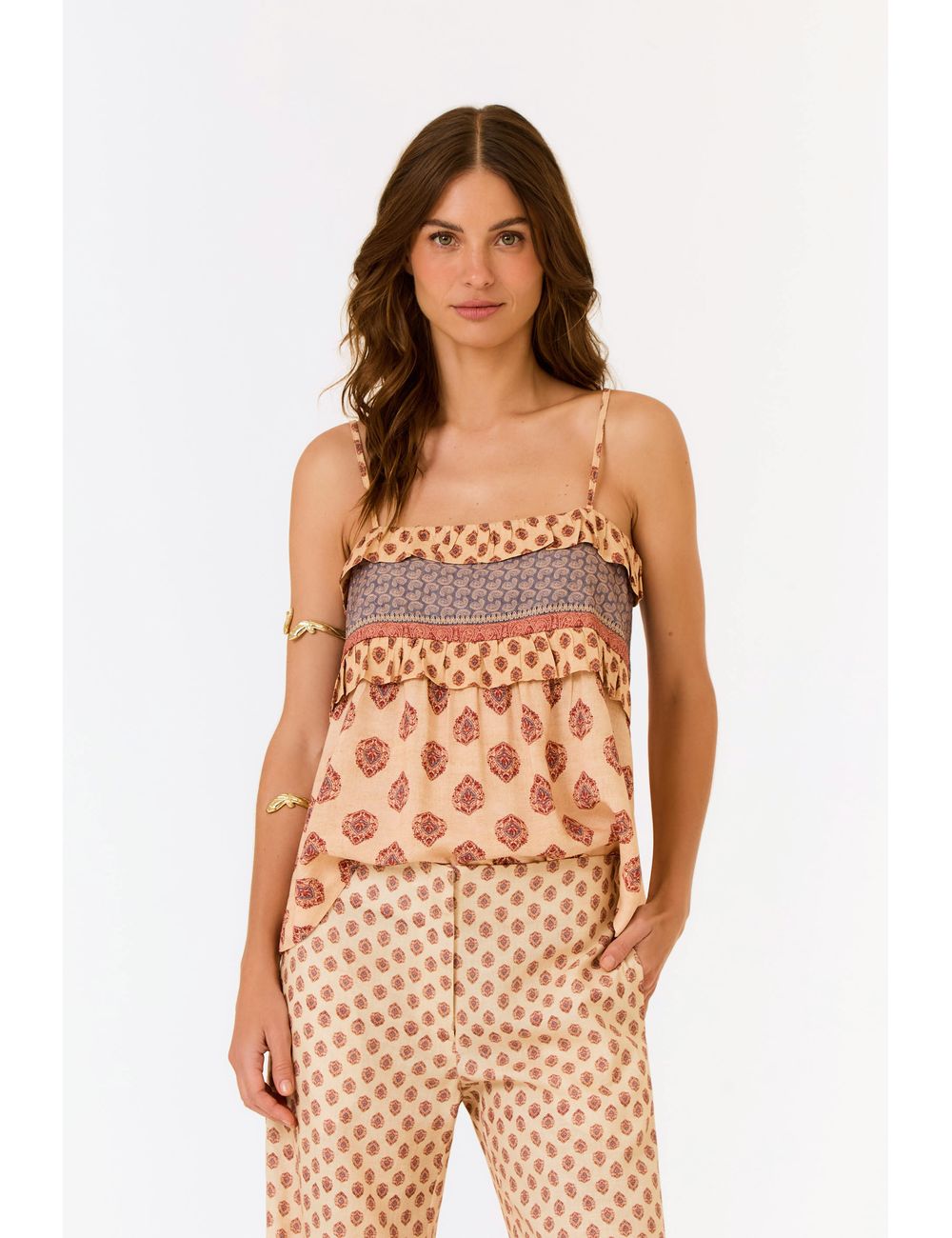 Blusa Alça Estampa Haze