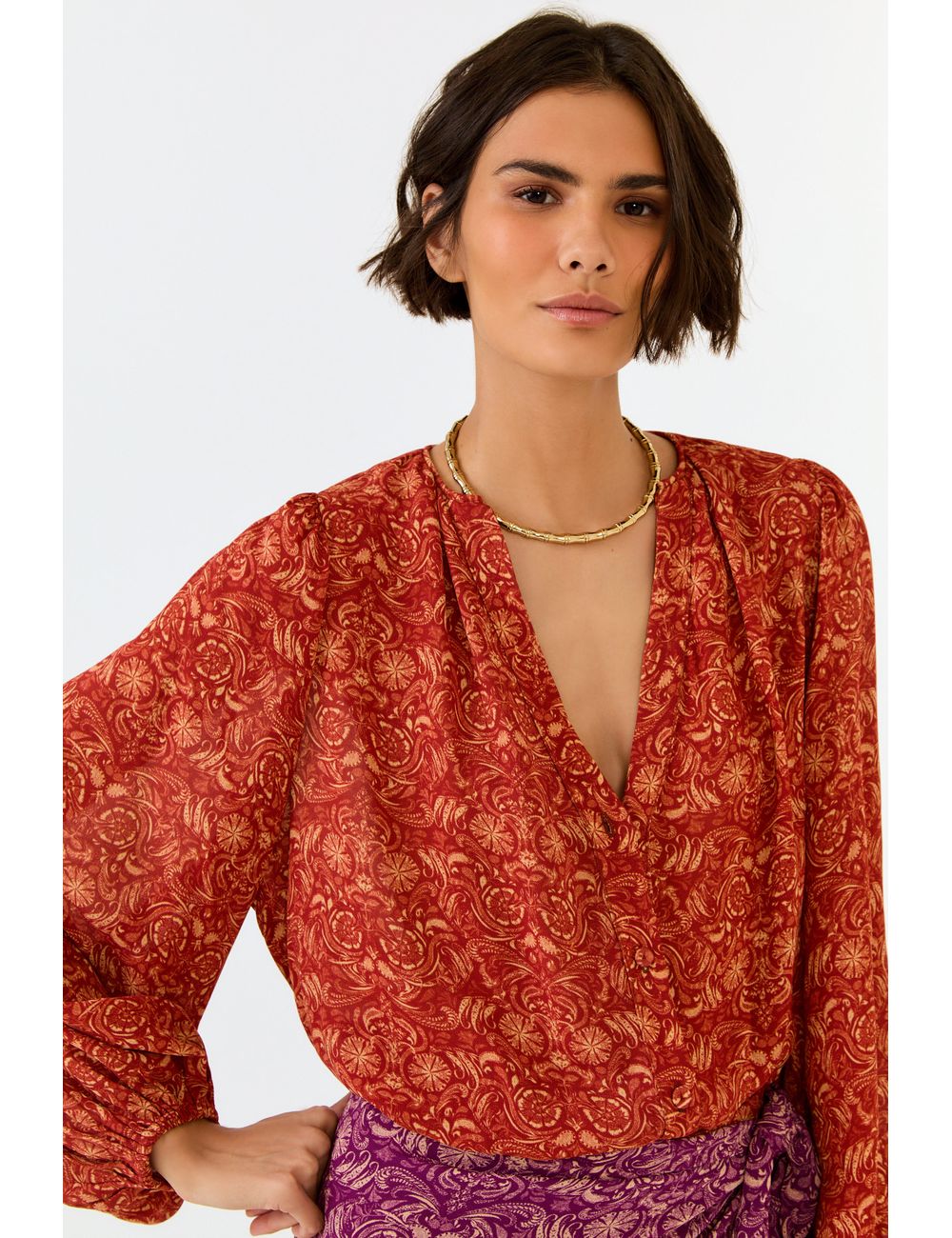 Blusa Ggt Estampa Wild Tâmara