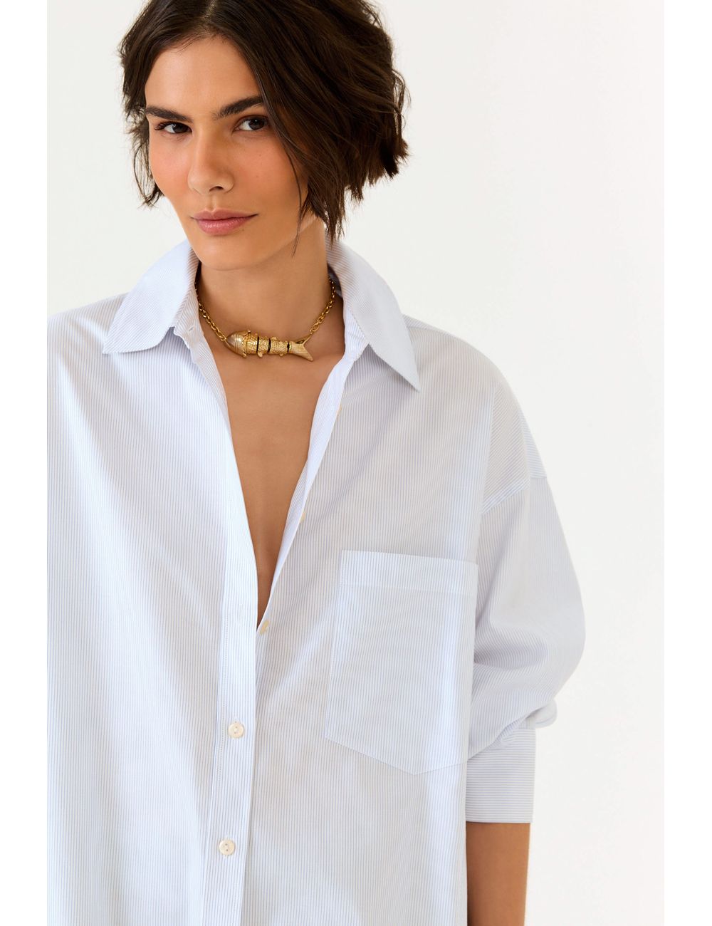 Camisa Oversize Risca