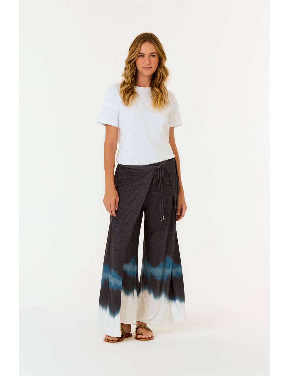Calça Pareô Estampa Wave