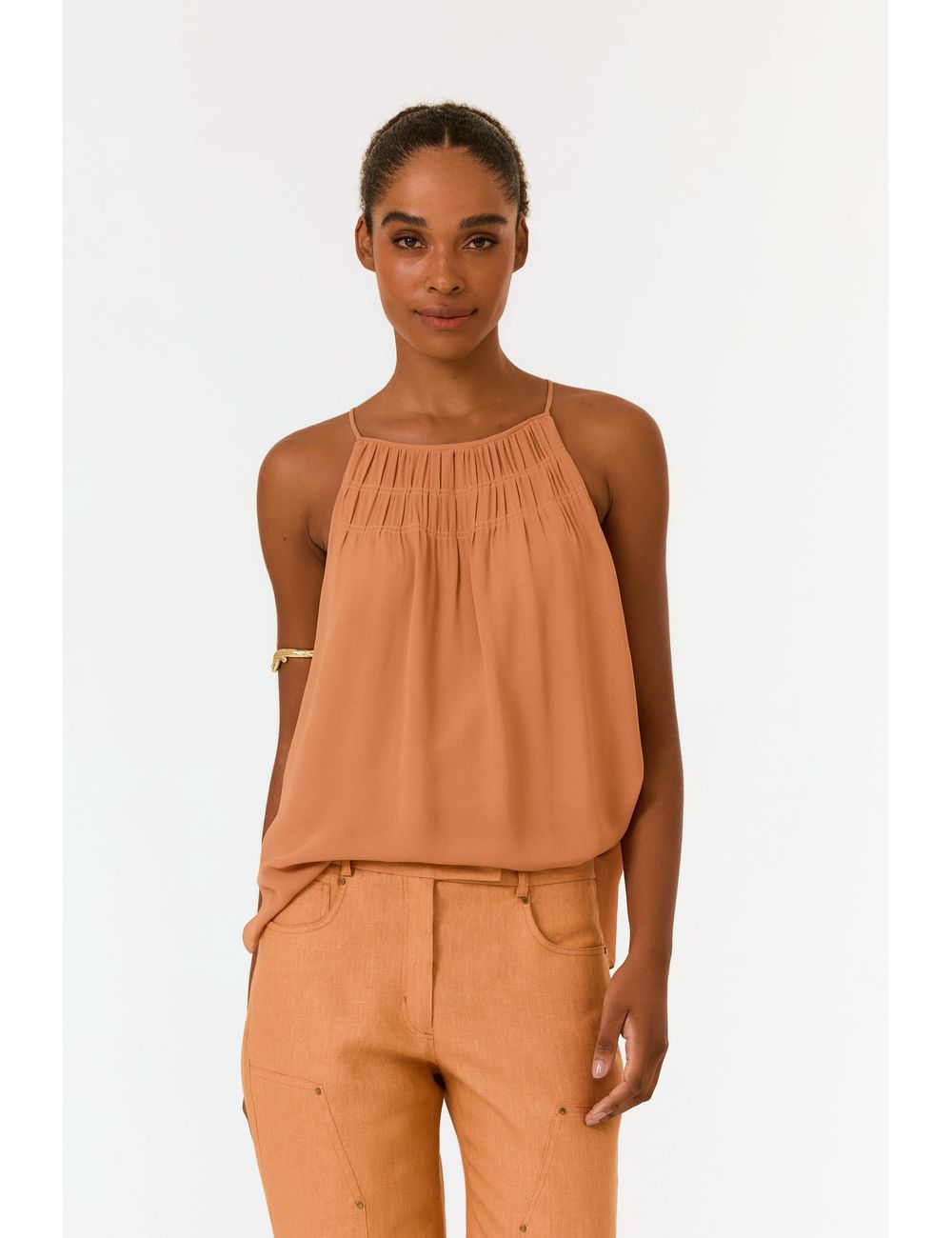 Blusa Alça Ggt Pespontos