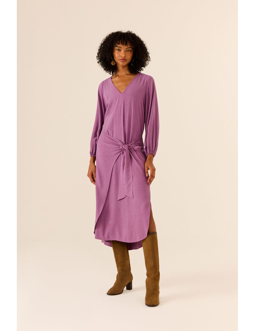 Vestido Midi Amarração